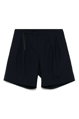 Blue virgin wool shorts SEVEN GAUGE | SHO000510212